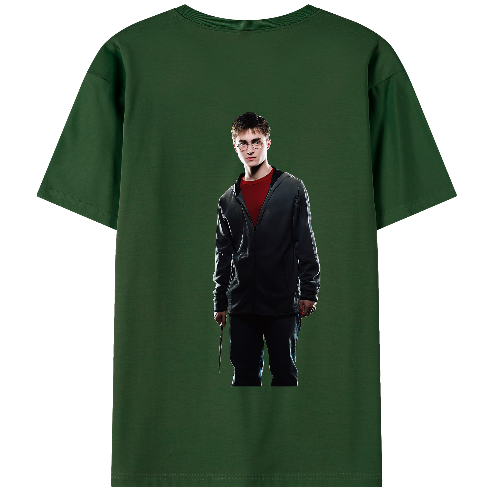 （画像用） Harry Potter ハリー・ポッターシリーズ 綿100％半袖Tシャツ（背面プリント）